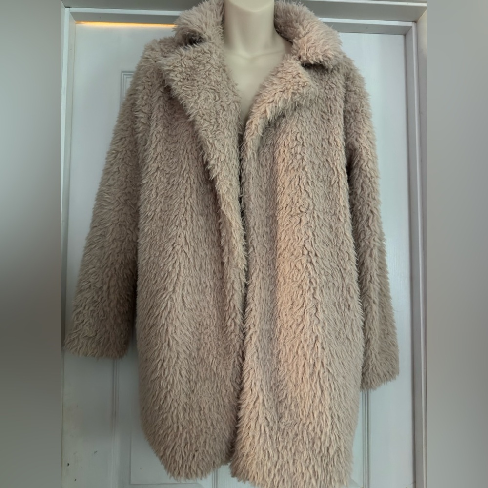 Miami Cream Teddy Jacket
